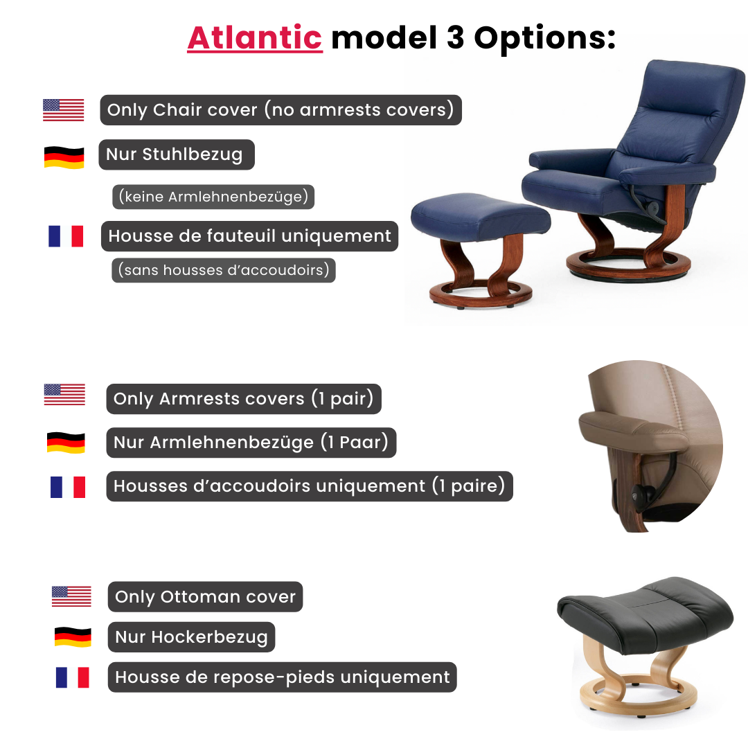 Custom Chair Cover – Stretch Spandex Slipcover for Desk, Office, Swivel or Stressless Armchairs, Recliner Protector