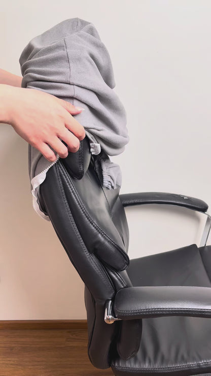 Custom Chair Cover – Stretch Spandex Slipcover for Desk, Office, Swivel or Stressless Armchairs, Recliner Protector